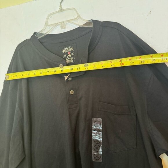 RedHead NEW Spill Resistant Henley Pocket Short Sleeve Shirt Oversize Buttons XL - Picture 12 of 14